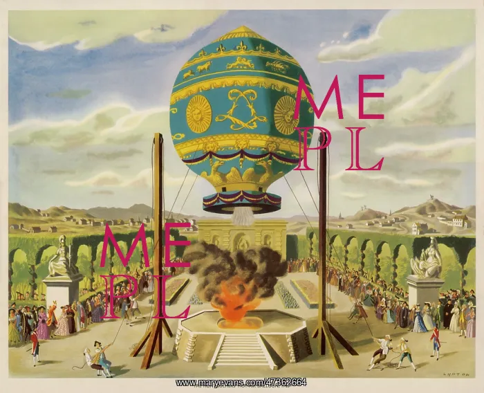 : Montgolfier Ist Manned Balloon Flight : Montgolfier Ist Manned Balloon Flight