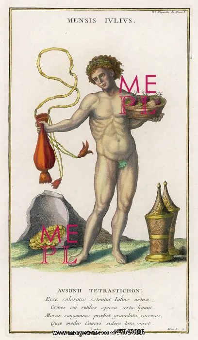 : MONTH OF JULY C18TH : MONTH OF JULY C18TH