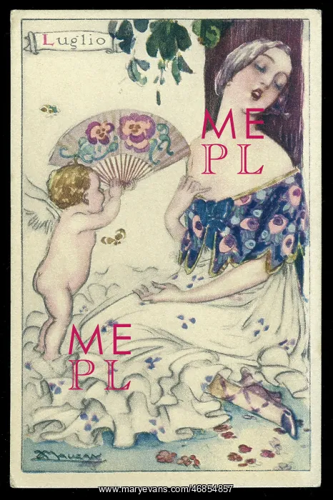 : Month Postcard -- Luglio (July) : Month Postcard -- Luglio (July)