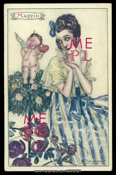 : Month Postcard -- Maggio (May) : Month Postcard -- Maggio (May)