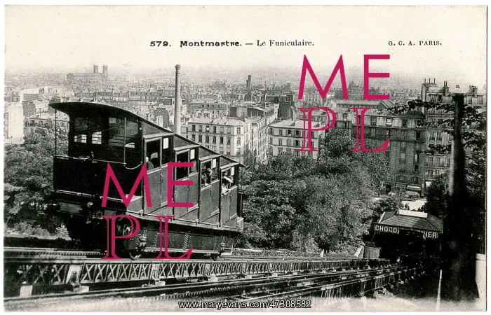: MONTMARTRE FUNICULAIRE : MONTMARTRE FUNICULAIRE