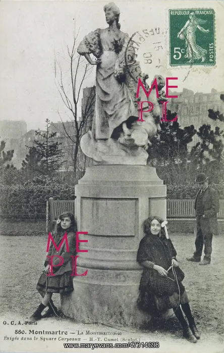 : MONTMARTRE GIRLS 1908 : MONTMARTRE GIRLS 1908