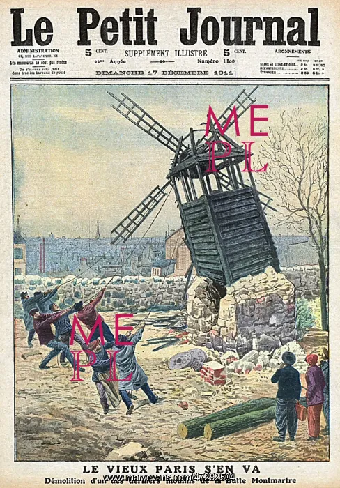 : MONTMARTRE / OLD WINDMILLS : MONTMARTRE / OLD WINDMILLS