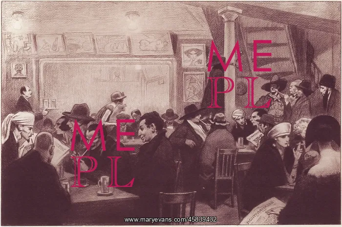  : MONTPARNASSE CAFE 1924