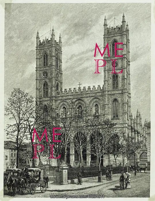  : MONTREAL. Church of Notre Dame de Lourdes