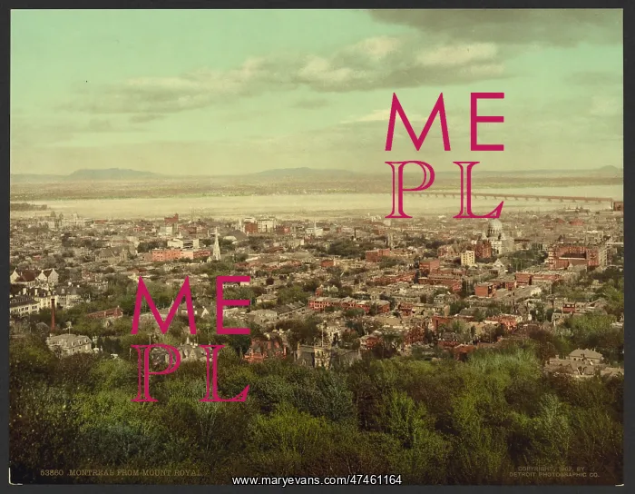  : Montreal from Mount Royal