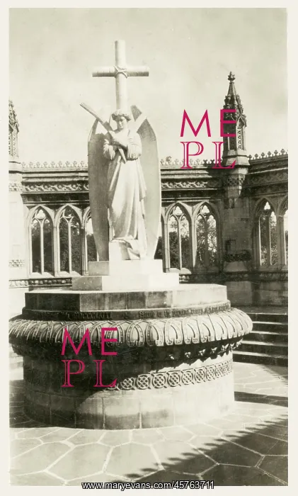 : Monument over the Well at Cawnpore, India - Massacre of 1857 : Monument over the Well at Cawnpore, India - Massacre of 1857