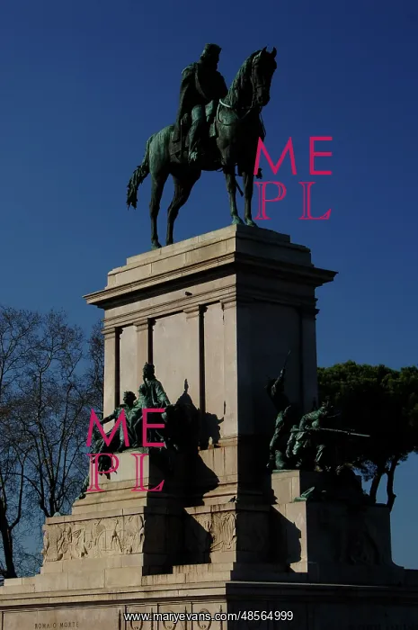 : Monument of Giuseppe Garibaldi. Rome. Italy : Monument of Giuseppe Garibaldi. Rome. Italy