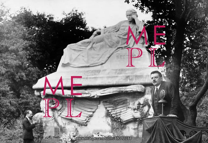 : Monument Ludwig van Beethoven's, 1927 : Monument Ludwig van Beethoven's, 1927