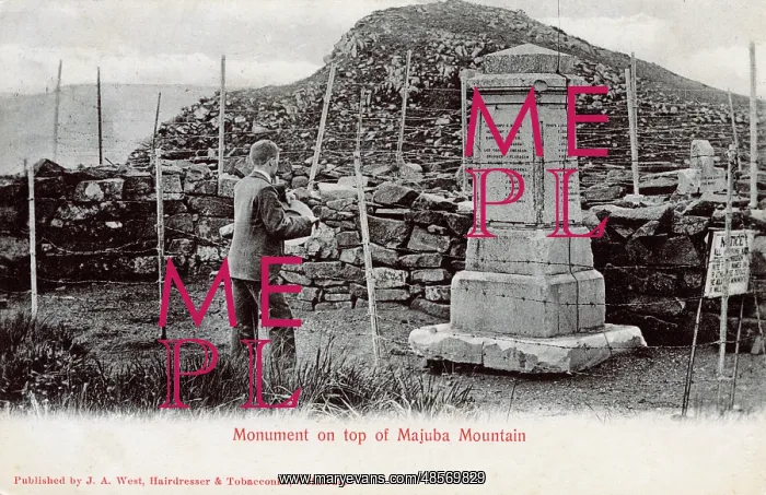  : Monument, Majuba Hill, near Volksrust, Natal, South Africa
