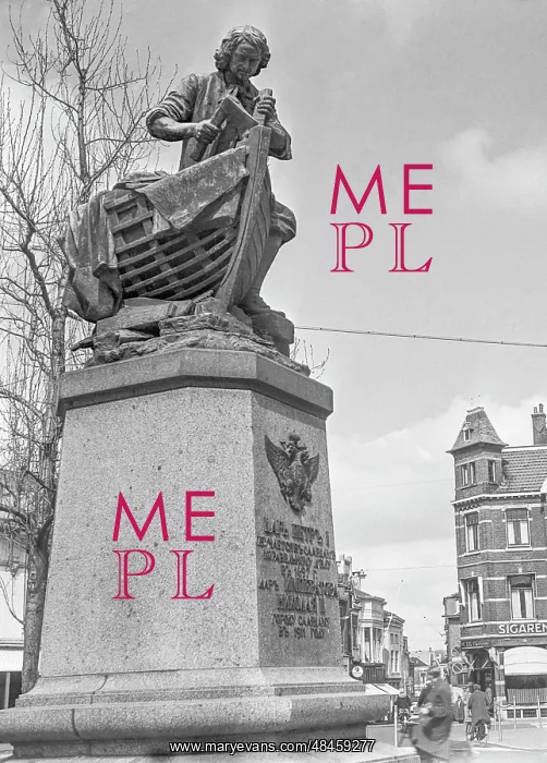 : Monument to Peter I in Zaandam : Monument to Peter I in Zaandam