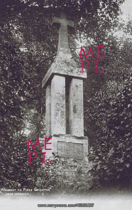 : Monument to Piers Gaveston at Blacklow Hill : Monument to Piers Gaveston at Blacklow Hill