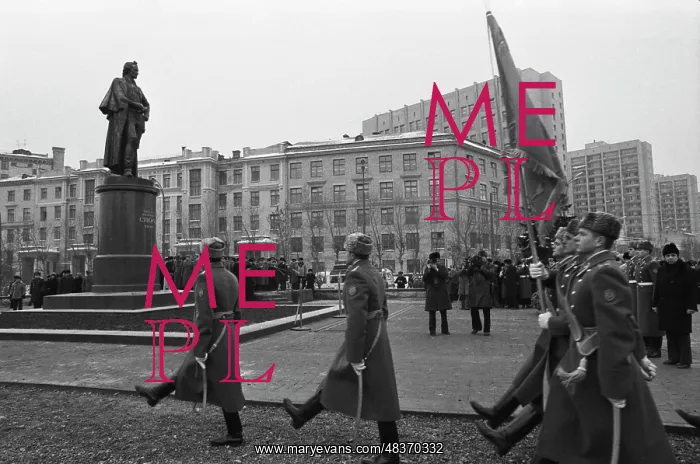 : Monument to Suvorov in Moscow : Monument to Suvorov in Moscow