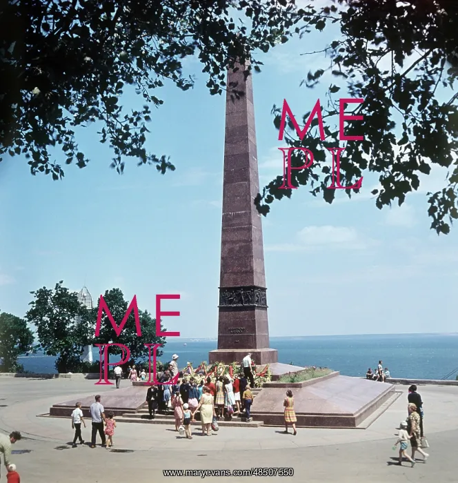 : Monument of the Unrecognized Sailor in Odessa, 1968 : Monument of the Unrecognized Sailor in Odessa, 1968