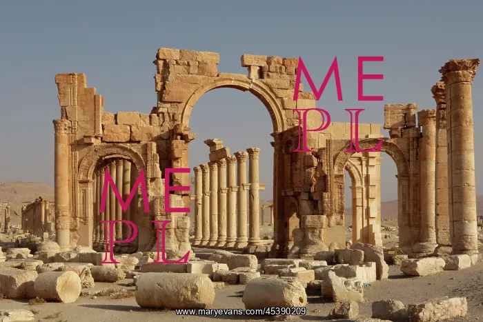 : Monumental Arch, Palmyra, Syria : Monumental Arch, Palmyra, Syria