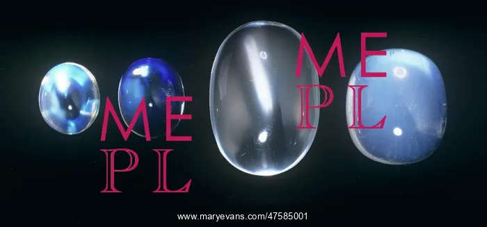 : Moodstone cut as cabochons. A cabachon is a highly polished convex-cut gem : Moodstone cut as cabochons. A cabachon is a highly polished convex-cut gem