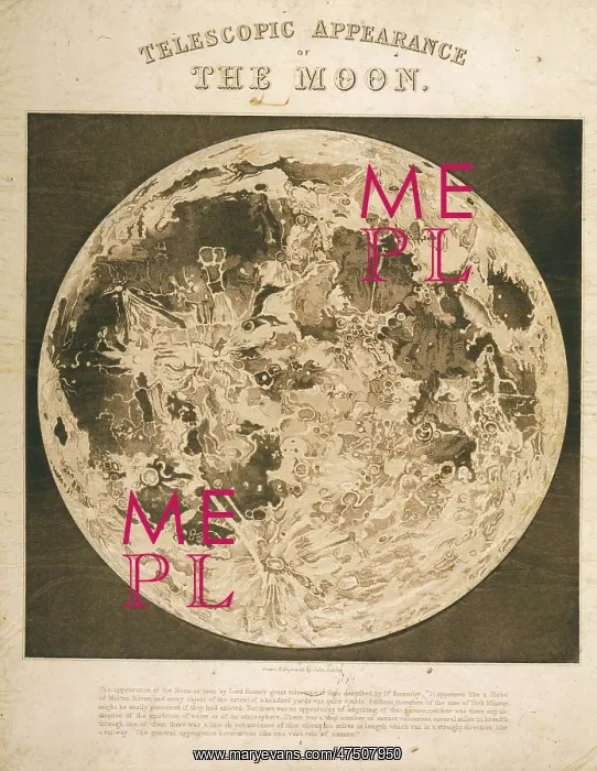: MOON IN 1849 : MOON IN 1849