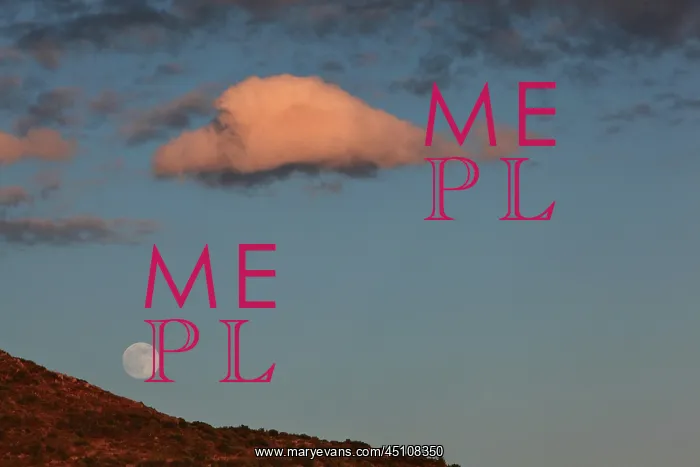 : Moon and cloud, Dhermi, Vlore, Albania : Moon and cloud, Dhermi, Vlore, Albania