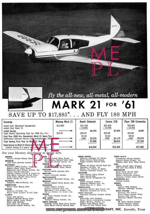 : Mooney Mk 21 - Mooney M21 : Mooney Mk 21 - Mooney M21