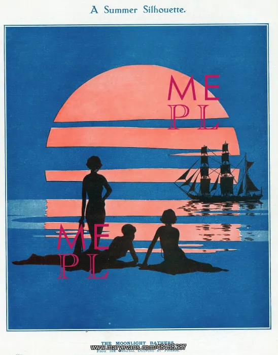  : Moonlight Bathers by Pierrot