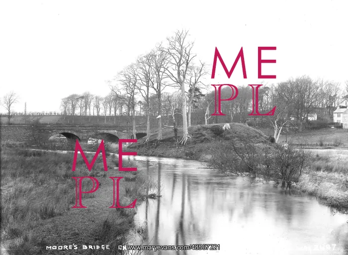 : Moore's Bridge on R. Lagan at Lisburn : Moore's Bridge on R. Lagan at Lisburn