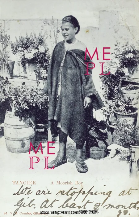 : A Moorish Boy, Tangier, Morocco : A Moorish Boy, Tangier, Morocco