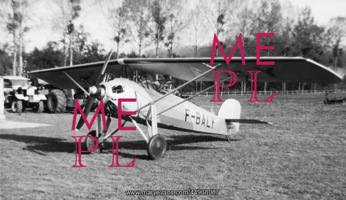  : Morane-Soulnier Ms-181 Parasol Parked
