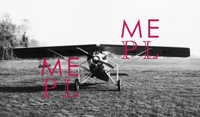  : Morane-Soulnier Ms-181 Parasol Parked