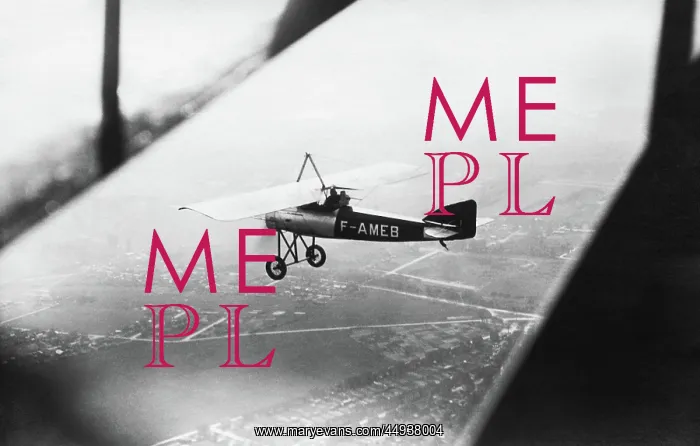  : Morane-Soulnier Ms-35 Parasol Flying