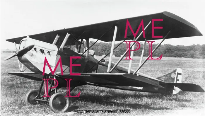  : Morane-Soulnier Ms-43 Biplane Parked