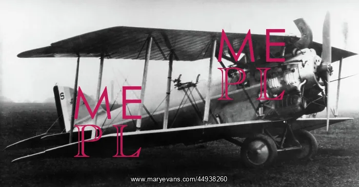 : Morane-Soulnier Ms Type Anb Biplane Parked : Morane-Soulnier Ms Type Anb Biplane Parked