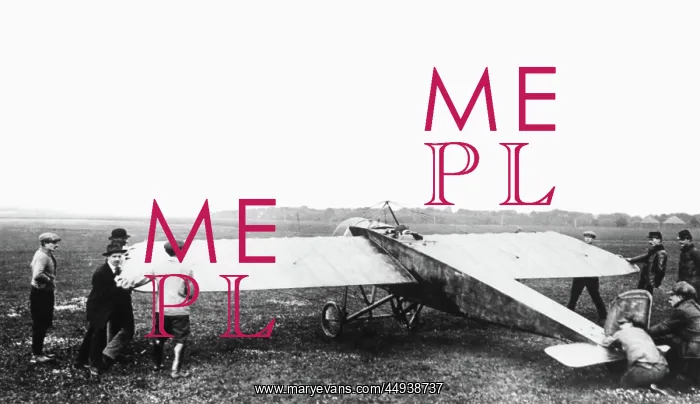 : Morane-Soulnier Type G Monoplane Preparing for Take-Off : Morane-Soulnier Type G Monoplane Preparing for Take-Off