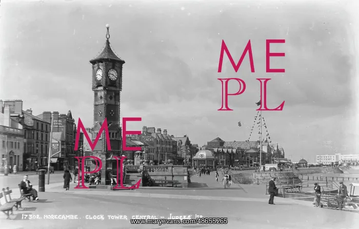 : Morecambe Clock Tower Central : Morecambe Clock Tower Central