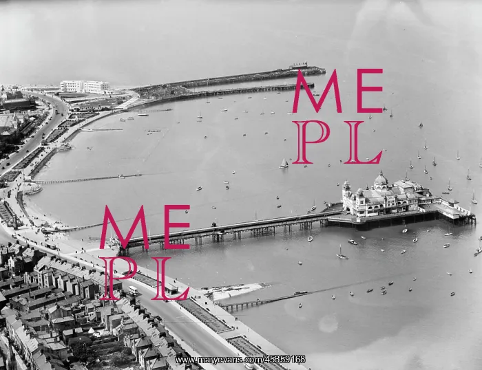 : Morecambe Harbour and Central Pier : Morecambe Harbour and Central Pier