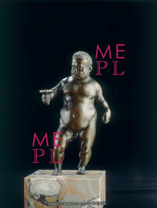 : Morgante the Dwarf, bronze statuette : Morgante the Dwarf, bronze statuette