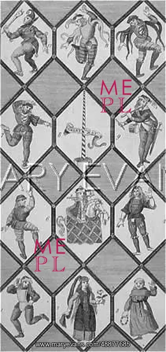 : MORIS DANCERS / WINDOW : MORIS DANCERS / WINDOW