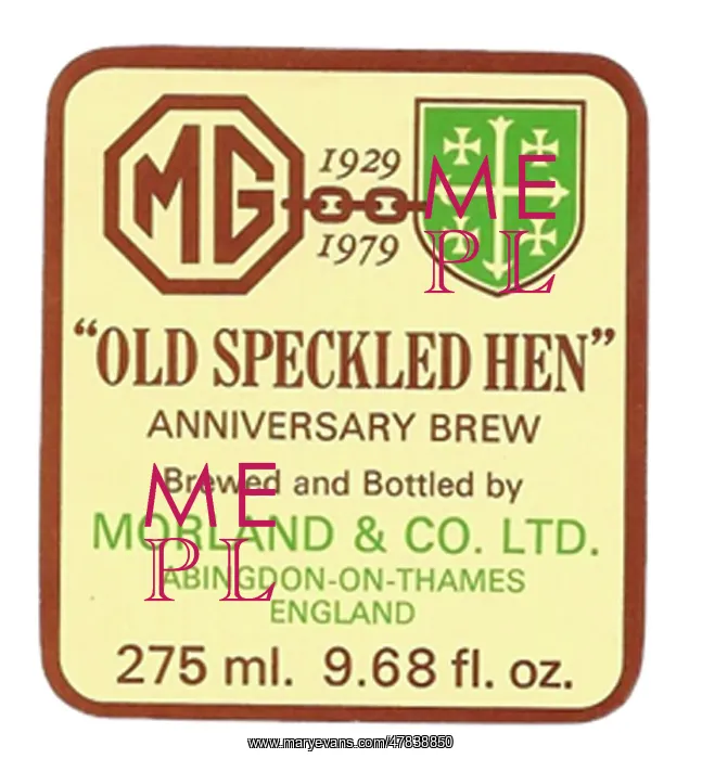 : Morland Old Speckled Hen Anniversary Brew : Morland Old Speckled Hen Anniversary Brew