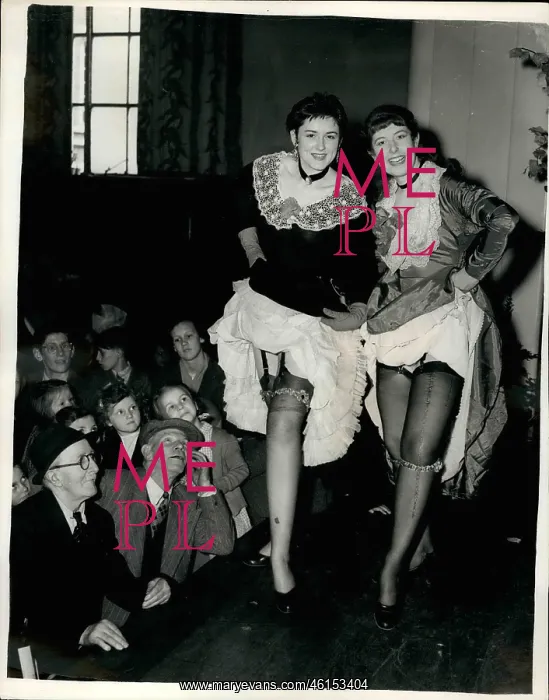 : Morley College students entertain with Can Can, Lambeth : Morley College students entertain with Can Can, Lambeth