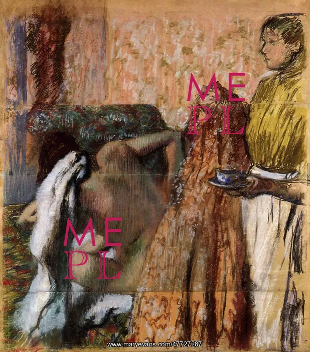  : After Morning Bath, by Degas