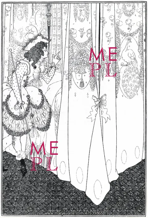 : The Morning Dream, Aubrey Beardsley : The Morning Dream, Aubrey Beardsley