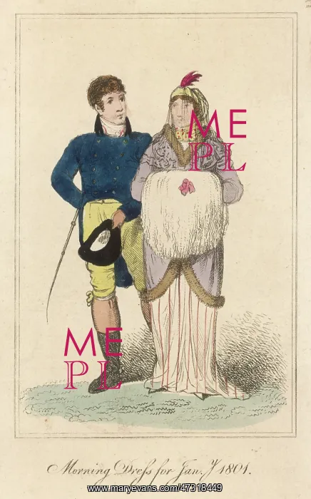 : Morning Dress for 1801 : Morning Dress for 1801