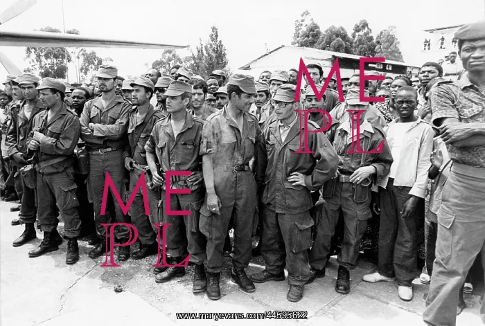 : Moroccan troops who are here to help fight Mobutu : Moroccan troops who are here to help fight Mobutu