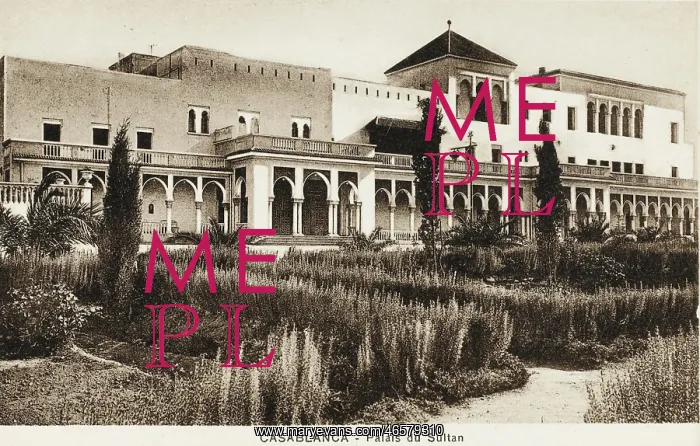 : Morocco, Casablanca - The Sultan's Palace : Morocco, Casablanca - The Sultan's Palace