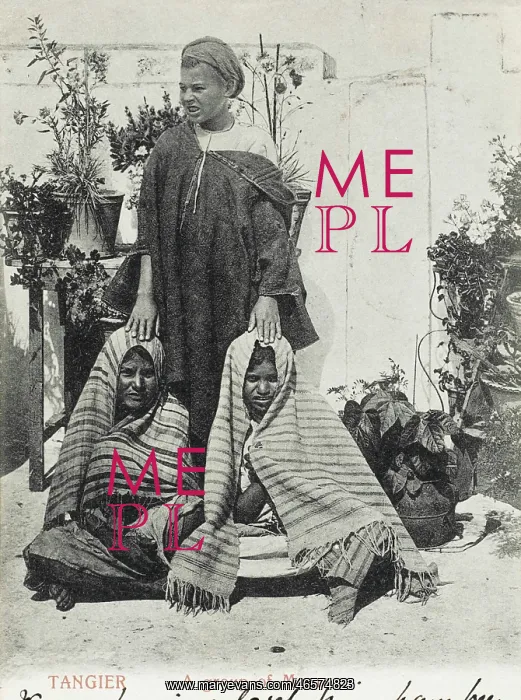 : Morocco - A group of Moors - Tangiers : Morocco - A group of Moors - Tangiers