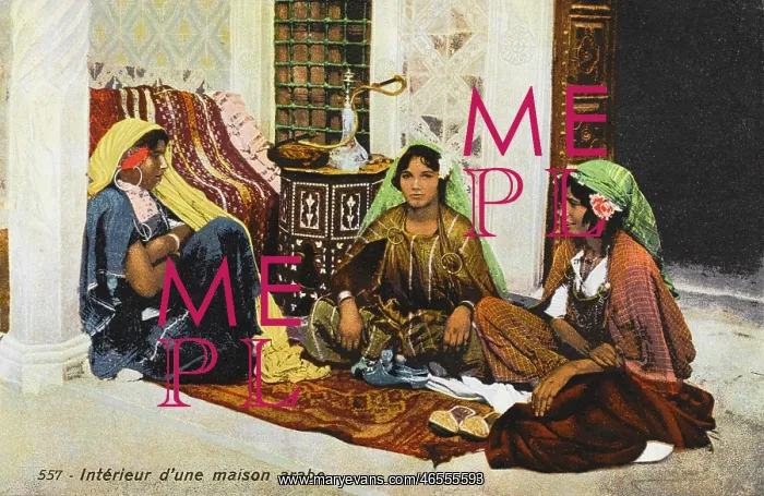 : Morocco - Interior of an Arab house : Morocco - Interior of an Arab house