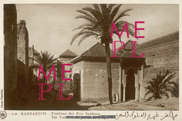 : Morocco - Marrakesh - Tombs of the Saadien Kings : Morocco - Marrakesh - Tombs of the Saadien Kings