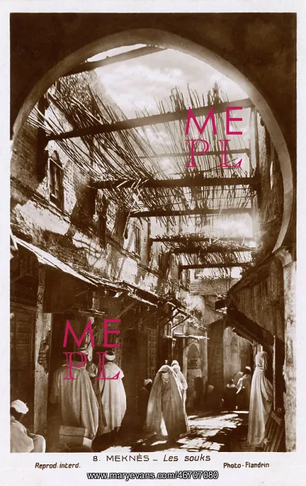  : Morocco - Meknes - The Souk (Covered Market)