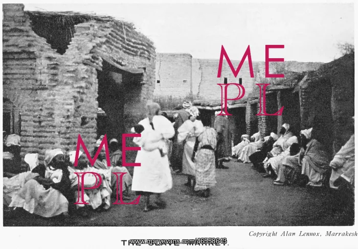  : Morocco - Slave Market at Marrakesh
