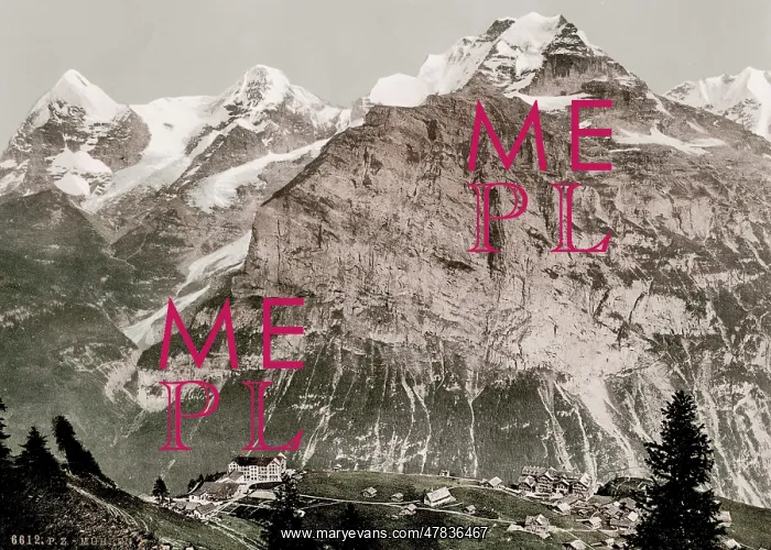 : Morren, Switzerland, snow covered mountains : Morren, Switzerland, snow covered mountains