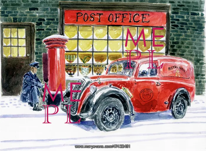  : Morris Commercial Post Office Van